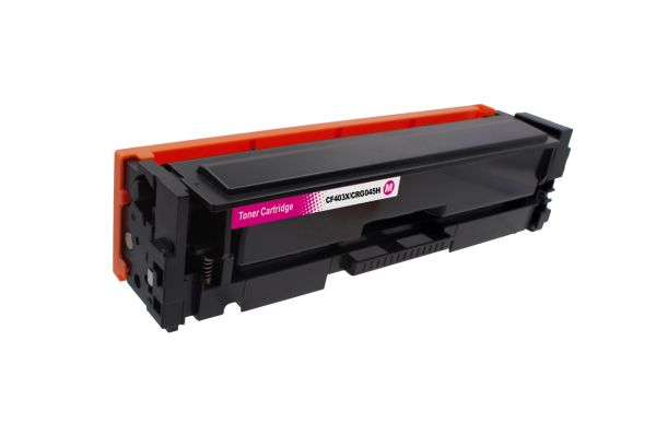 Alternativní toner univerzální CF403X/CRG-045H Magenta- toner červený , 2 300 stra.